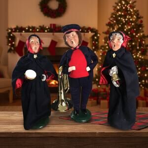 Byers Choice Salvation Army Carolers Set Vintage Christmas Figures